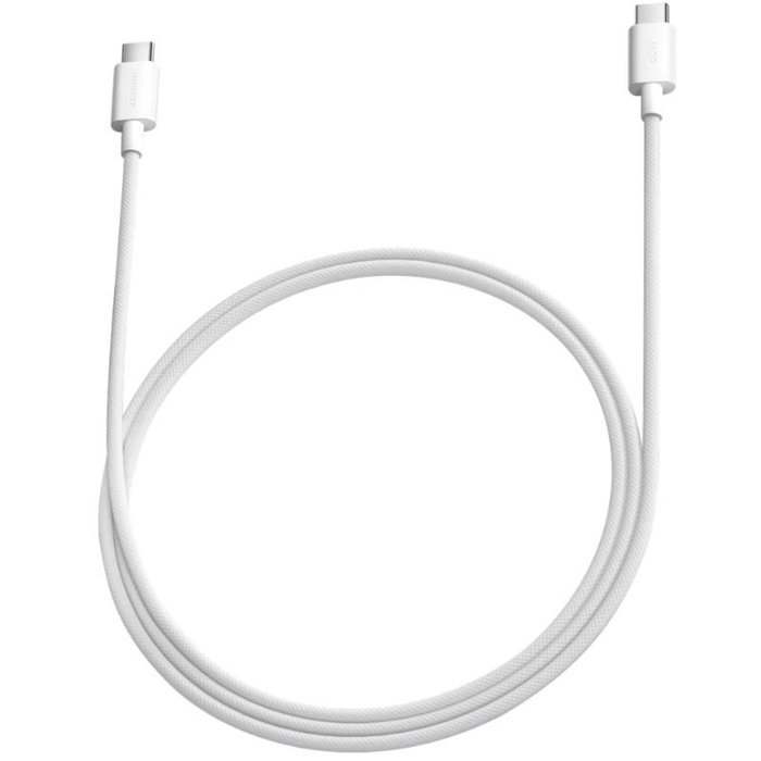 Xiaomi Cable Braided USB-C a USB-C 60W 3A 1m Blanco